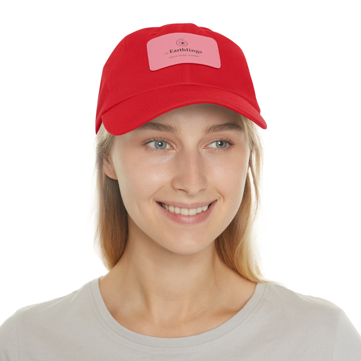 Earthlings Faux-Leather Patch Cap
