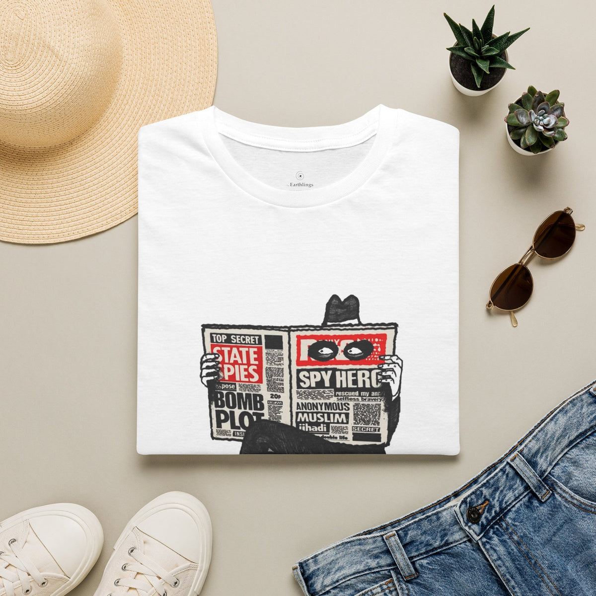Spy Here Graphic T-Shirt