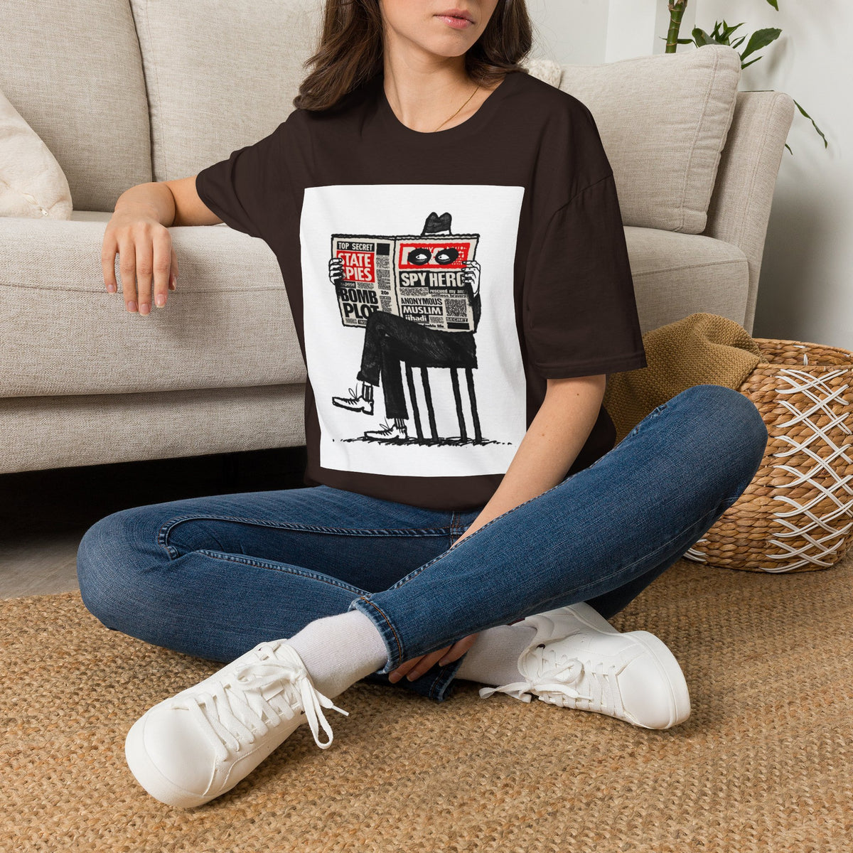 Spy Here Graphic T-Shirt