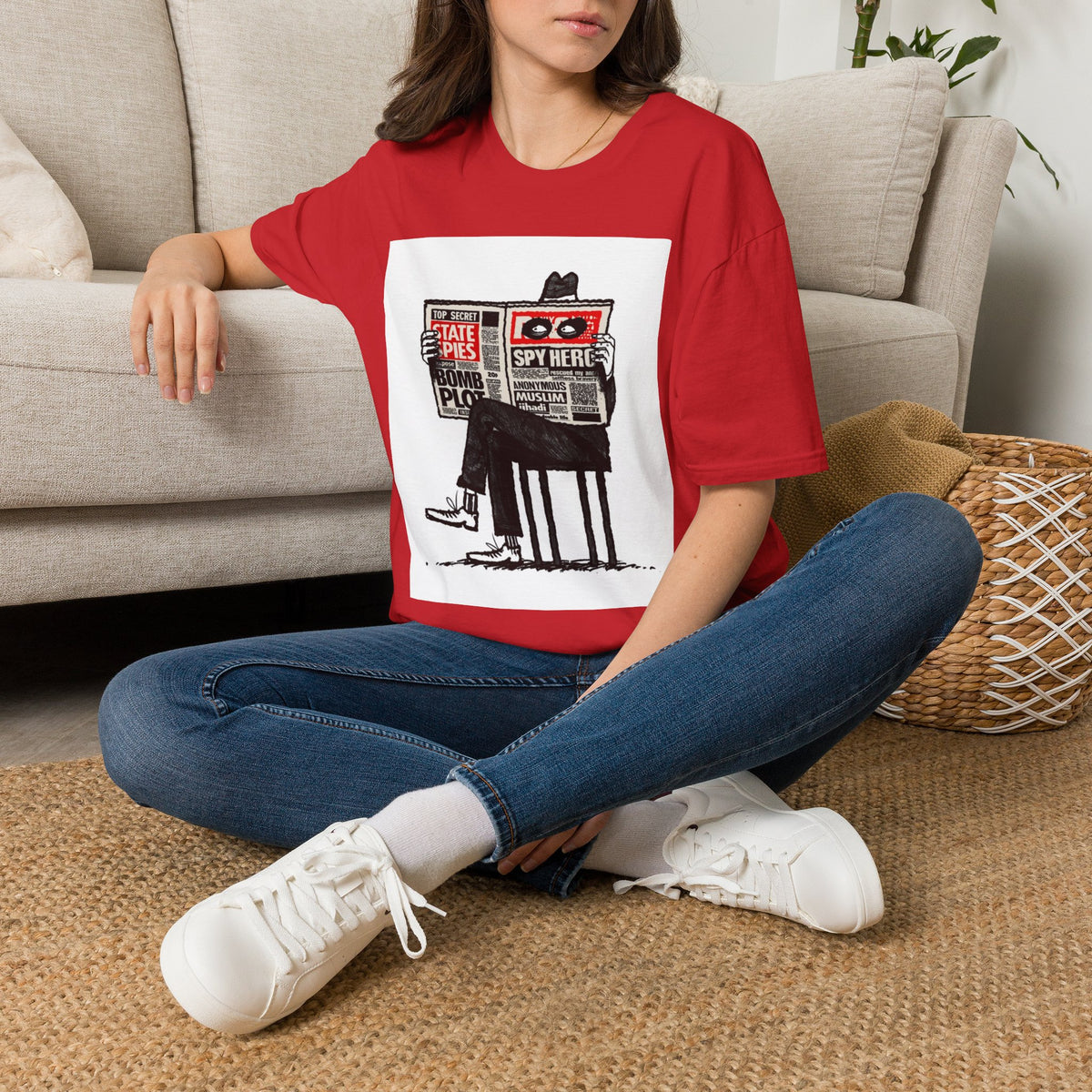 Spy Here Graphic T-Shirt