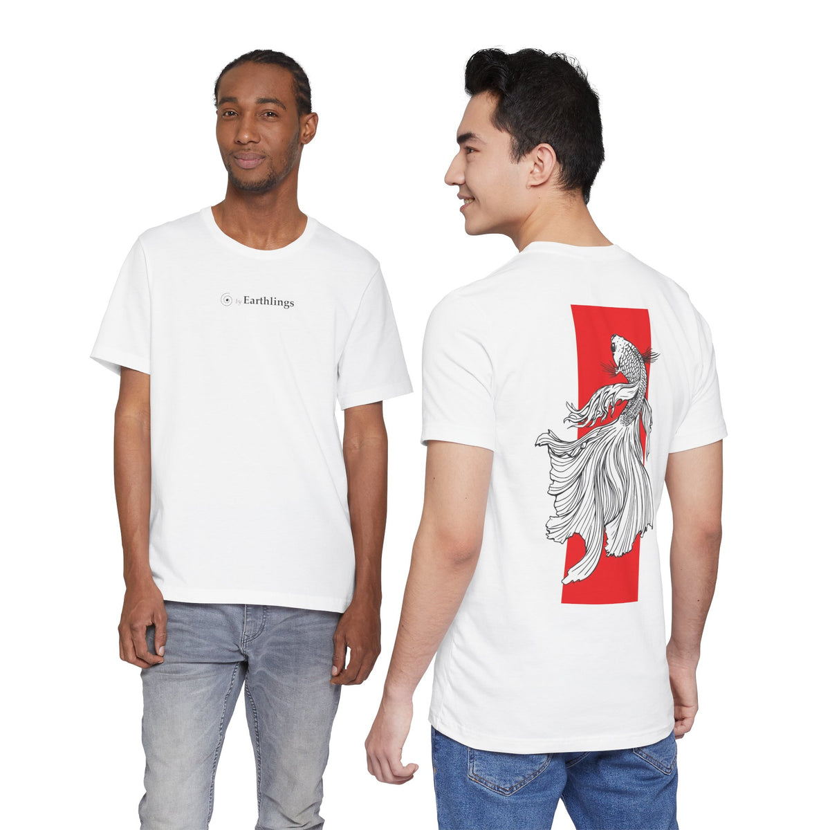 Earthlings Betta Fish Graphic T-Shirt