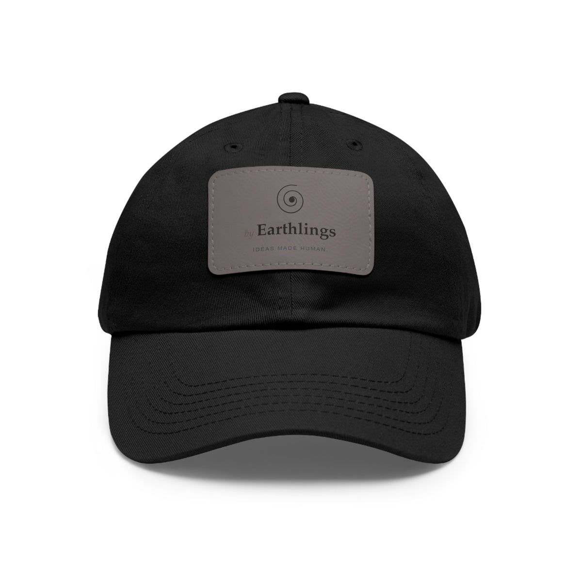Earthlings Faux-Leather Patch Cap