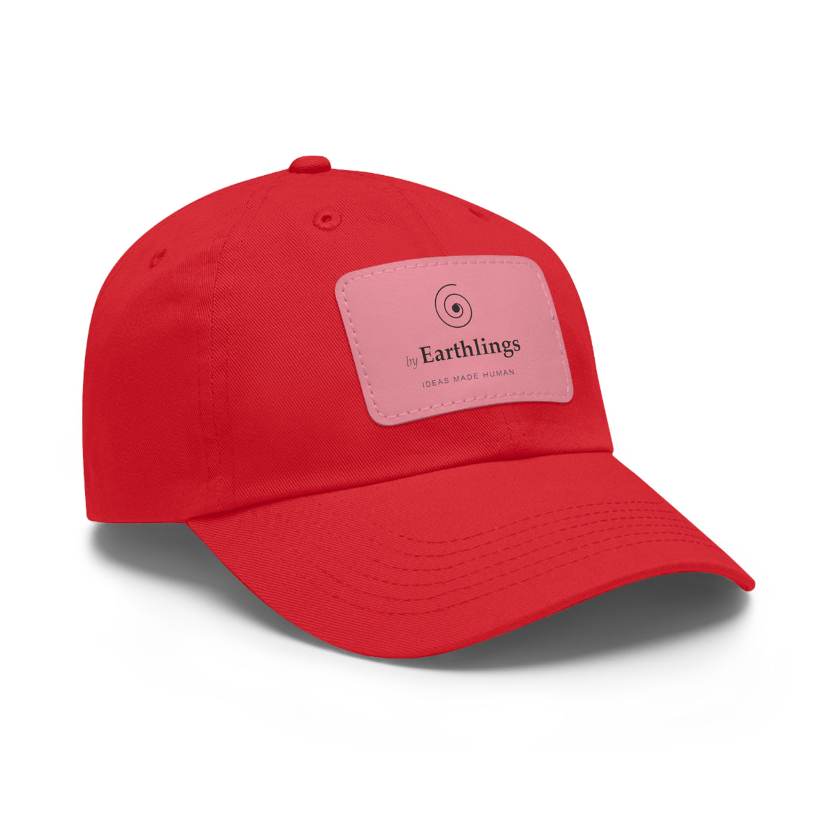 Earthlings Faux-Leather Patch Cap